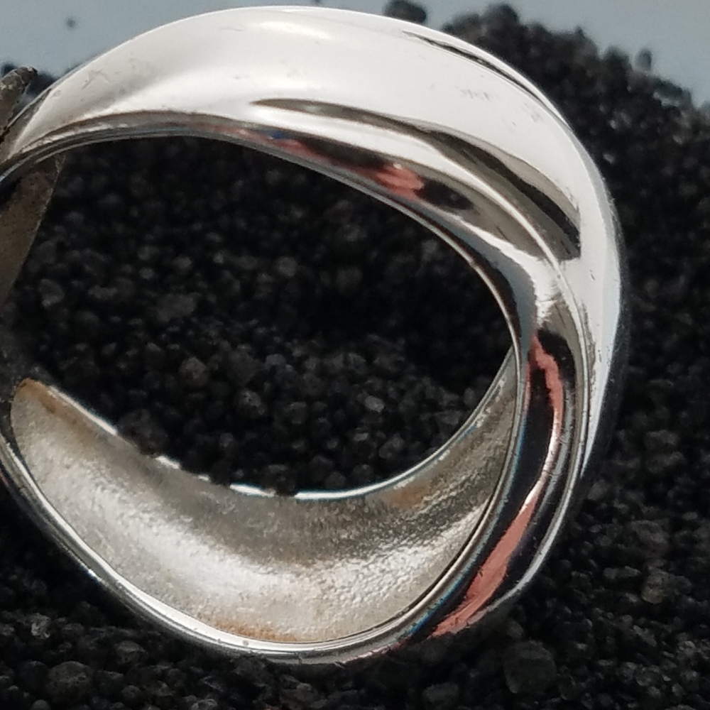 Sterling Silver Wave Ring - image 8